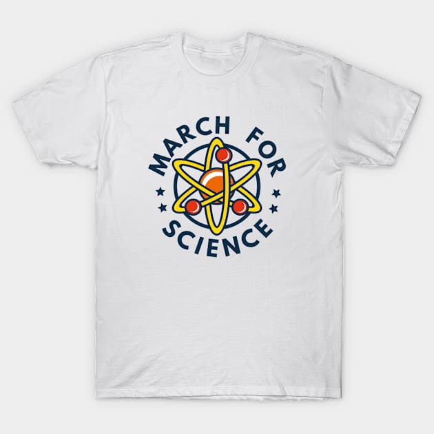 Science March T-Shirt by VectorPlanet